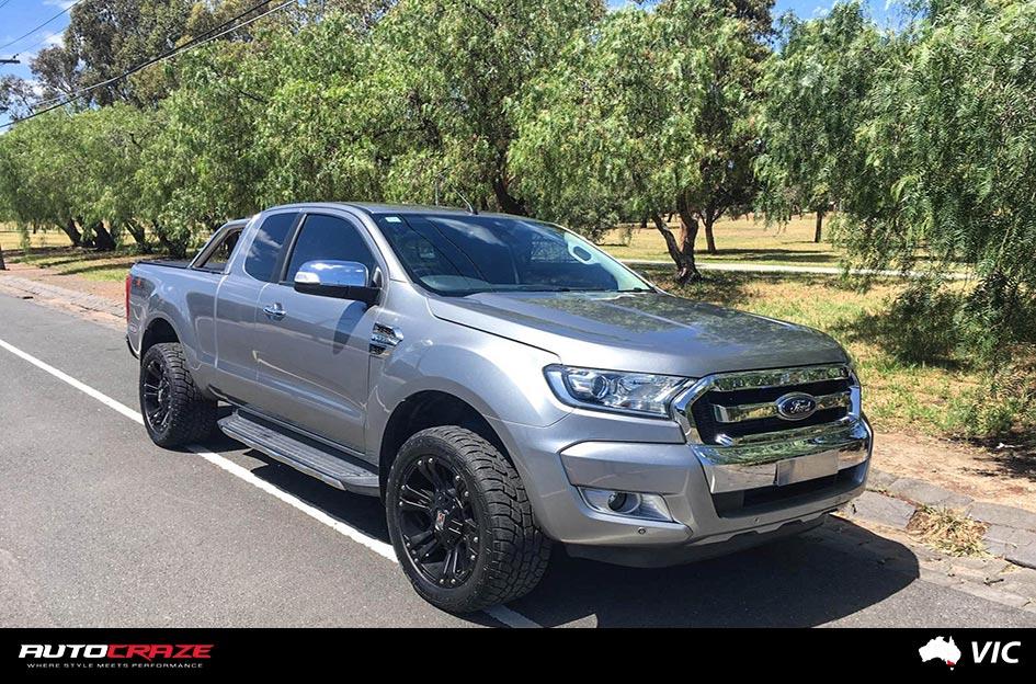 FORD RANGER MONSTER XD 2 MATTE BLACK